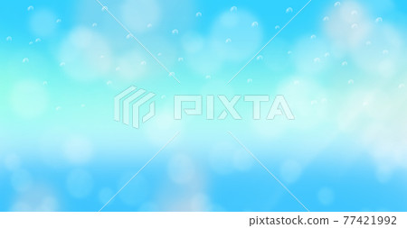 Water droplets and light, a glittering background Water droplets and light, a glittering background 77421992