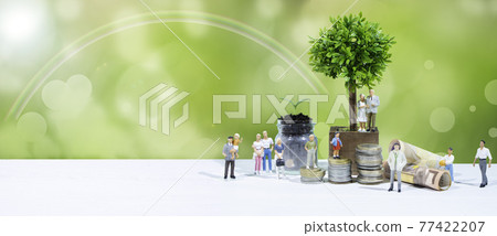 Build assets steadily with accumulated investment. All generations invest. 77422207