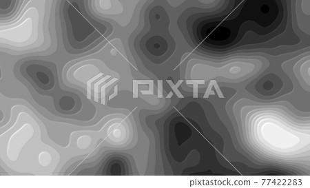 Topographic structural map Topographic structural map 77422283