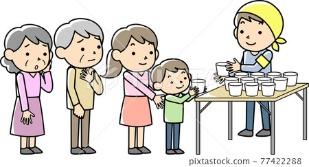 發生災害時在避難所做飯 77422288