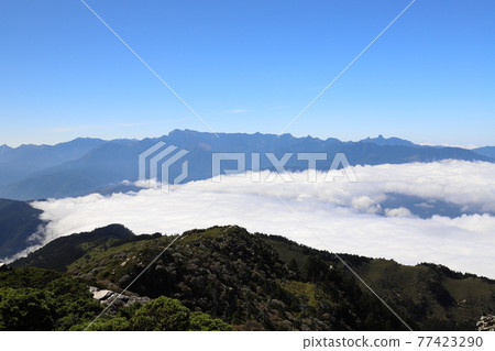 Mountain Photography Taiwan High Mountain Hundreds of Peaks 77423290