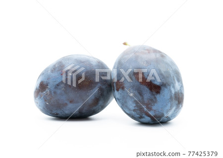 Prune white background 77425379