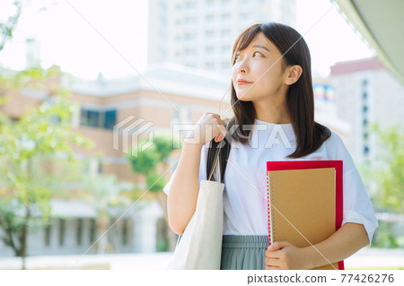 Smiley college student 77426276