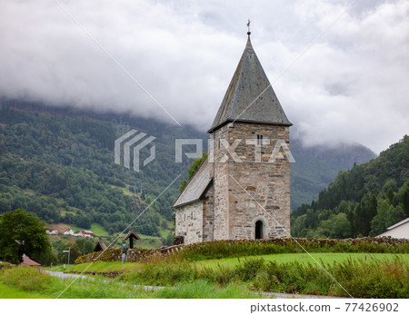 Hove Church Vikoyri Vik Sogn og Fjordane Norway Scandanavia Hove Church Vikoyri Vik Sogn og Fjordane Norway Scandanavia 77426902