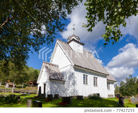 Old Bykle Church Aust-Agder county Norway Scandinavia Old Bykle Church Aust-Agder county Norway Scandinavia 77427255