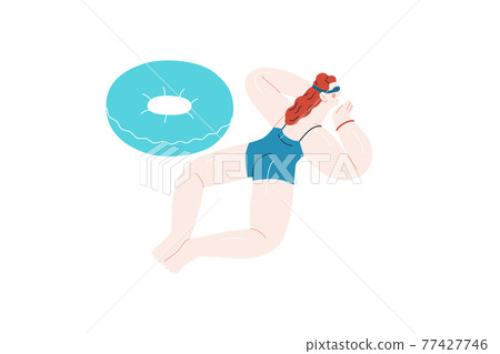 Beach resort activities, modern flat vector illustration Beach resort activities, modern flat vector illustration 77427746