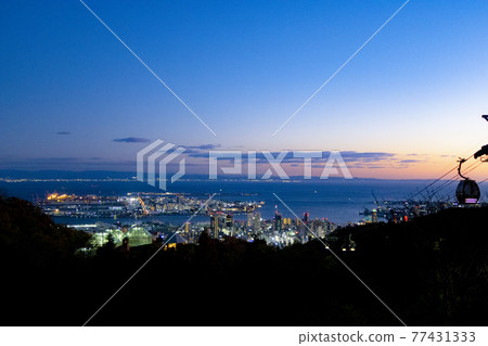 神戶布引香草園的夜景 77431333