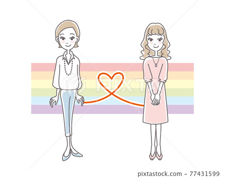 快樂的同性戀夫婦 77431599