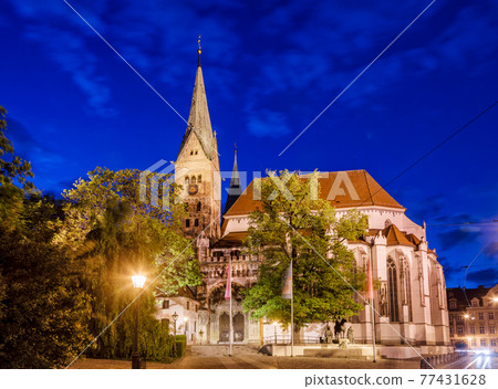 Augsburg Cathedral Swabia Bavaria Germany 77431628