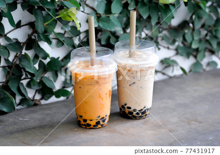 milk tea or thai tea or bubble tea and iced coffee milk tea or thai tea or bubble tea and iced coffee 77431917