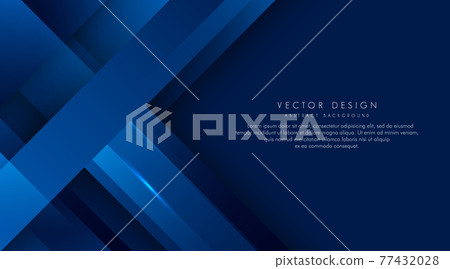 Dark blue background with abstract graphic elements. technology concept,  Vector illustration design for presentation, banner, cover, web, flyer, poster 77432028
