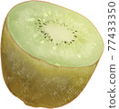 Half-cut kiwifruit 77433350