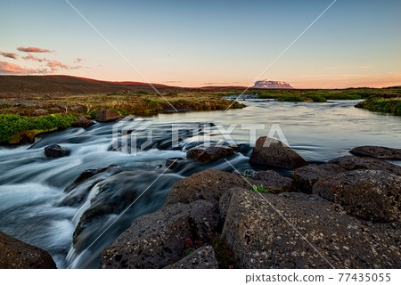 On the road to Mount Askja, Iceland 77435055