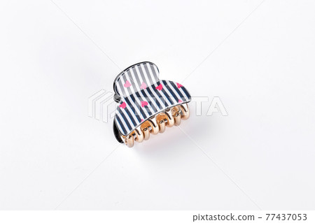 Hair clip on white background. Hair clip on white background. 77437053