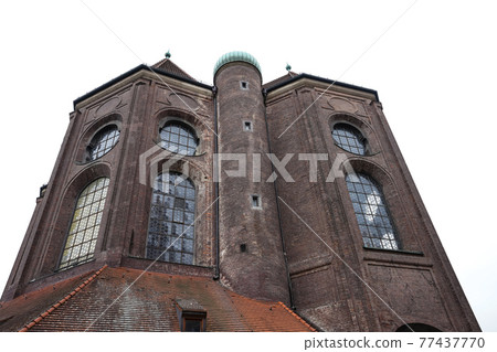 famous Munich Cathedral, also called Cathedral of Our Dear Lady, Munich 77437770