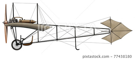 Airplane Domoiselle before World War I Airplane Domoiselle before World War I 77438180