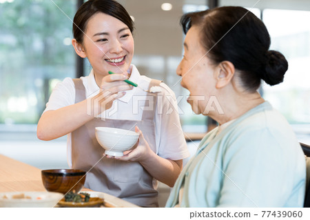 Nursing facility cafeteria shooting cooperation "LINK FOREST" 77439060