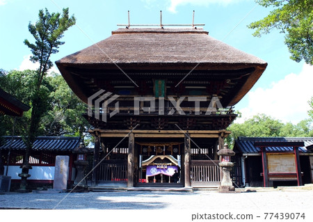 Tower gate of Aoi Aso Shrine 77439074
