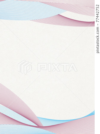 Silky streamlined abstract background 77442752