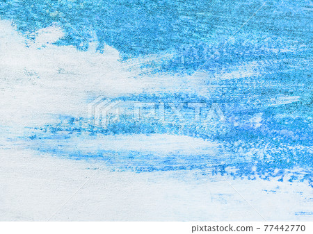 White and blue paint abstract grunge pattern wall texture background White and blue paint abstract grunge pattern wall texture background 77442770