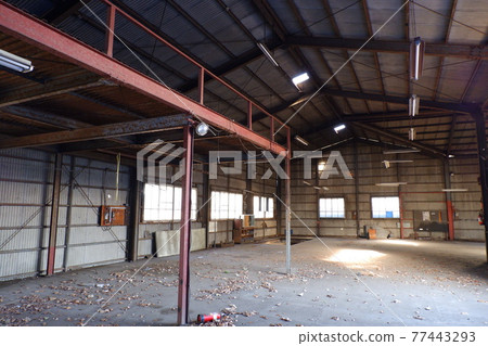 Closed warehouse Closed warehouse 77443293