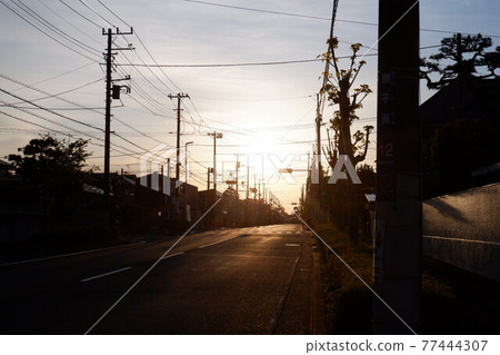 Morning street Morning street 77444307