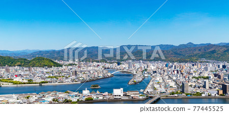 View of Kochi city from Godaisan Observatory View of Kochi city from Godaisan Observatory 77445525