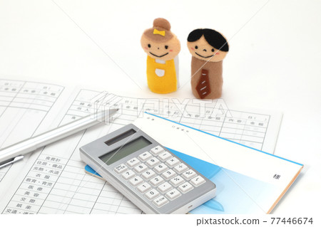 家庭賬簿圖像 77446674