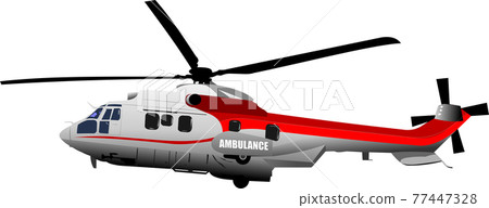 Ambulance  Helicopter. 77447328
