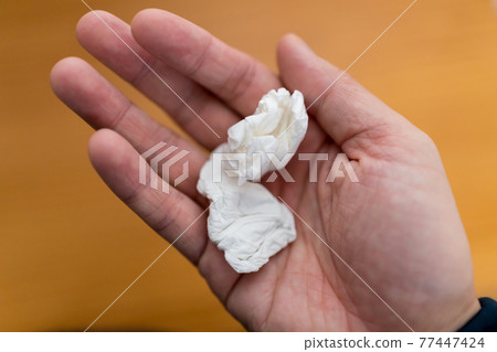 Tissue that was left in my pocket Tissue that was left in my pocket 77447424