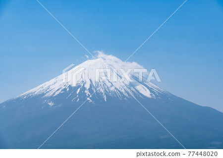 從Kenashi山頂看到的富士山 從Kenashi山頂看到的富士山 77448020