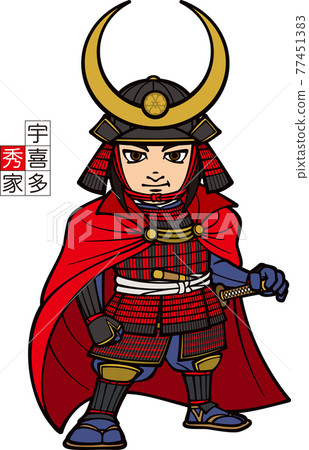 Ukita Hideie 武裝和站立 [3 頭] 77451383