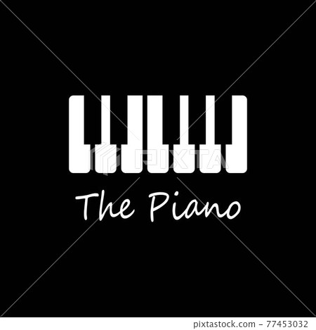 Piano icon vector Piano icon vector 77453032