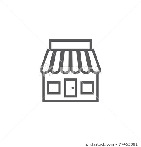 Store icon template 77453081