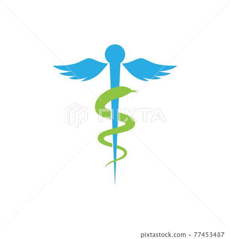 Snake logo vector 77453487