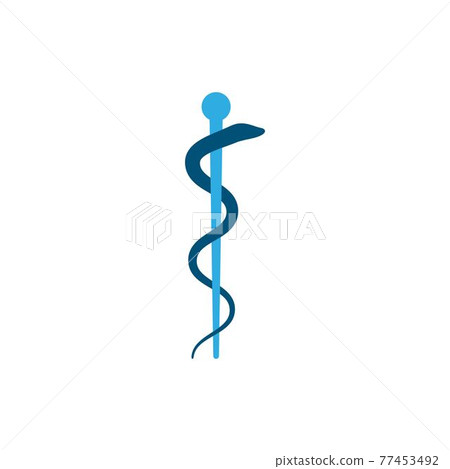 Snake logo vector 77453492