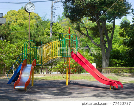 公園滑梯 公園滑梯 77453787
