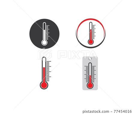 thermometer vector icon illustration 77454016