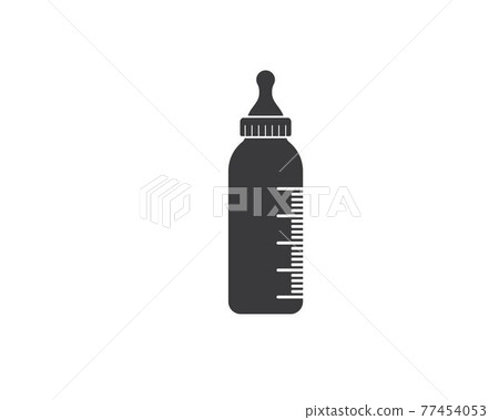 baby bottle vector icon illustration baby bottle vector icon illustration 77454053