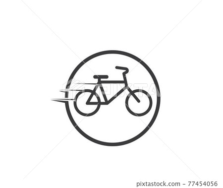 Bicycle and Bike icon vector illustration 77454056