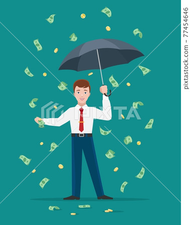 Mans money rain Mans money rain 77454646