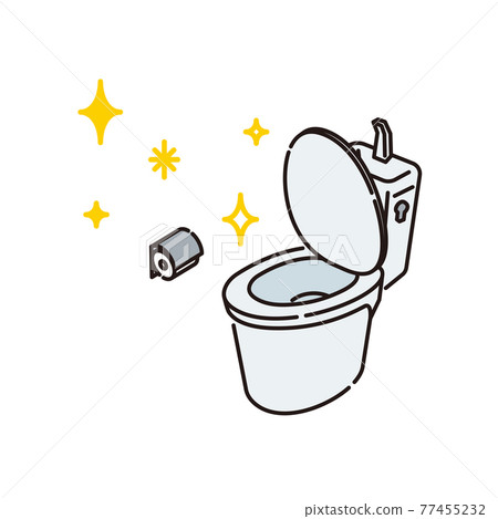 Dwelling equipment: Toilet (with hand wash, open lid) Dwelling equipment: Toilet (with hand wash, open lid) 77455232