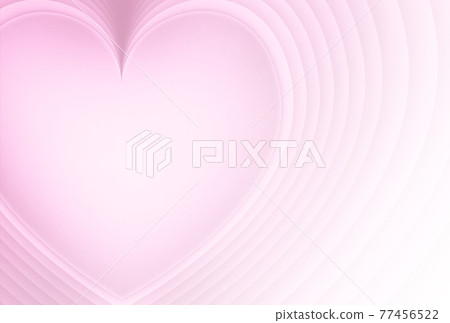 Valentine's Day background material Pale pink heart three-dimensional paper craft Other colors available Valentine's Day background material Pale pink heart three-dimensional paper craft Other colors available 77456522