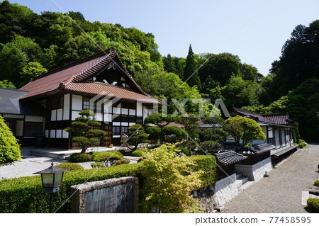 Genjuji Temple, a temple of the Soto sect in Misaki Town, Okayama Prefecture: Kuri Genjuji Temple, a temple of the Soto sect in Misaki Town, Okayama Prefecture: Kuri 77458595