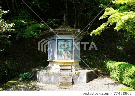 Genjuji Temple, a temple of the Soto sect in Misaki Town, Okayama Prefecture: Hozo Genjuji Temple, a temple of the Soto sect in Misaki Town, Okayama Prefecture: Hozo 77458962