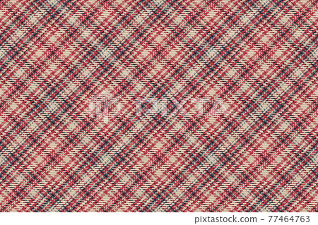 Seamless pattern of scottish tartan plaid. Repeatable background with check fabric texture. Vector backdrop striped textile print. 77464763