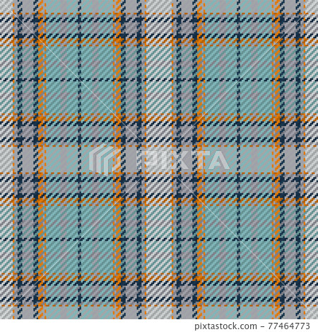 Seamless pattern of scottish tartan plaid. Repeatable background with check fabric texture. Vector backdrop striped textile print. 77464773