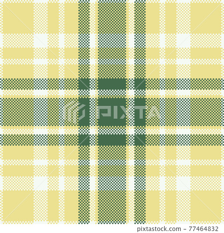 Pixel background vector design. Modern seamless pattern plaid. Square texture fabric. Tartan scottish textile. Beauty color madras ornament. 77464832
