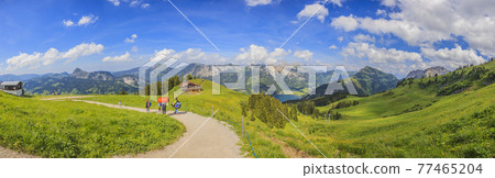 On the way to the Neunerkoepfle cable car On the way to the Neunerkoepfle cable car 77465204