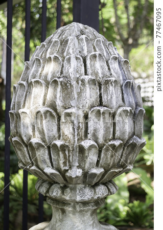 Summer green relaxation of outdoor garden Summer green relaxation of outdoor garden 77467095